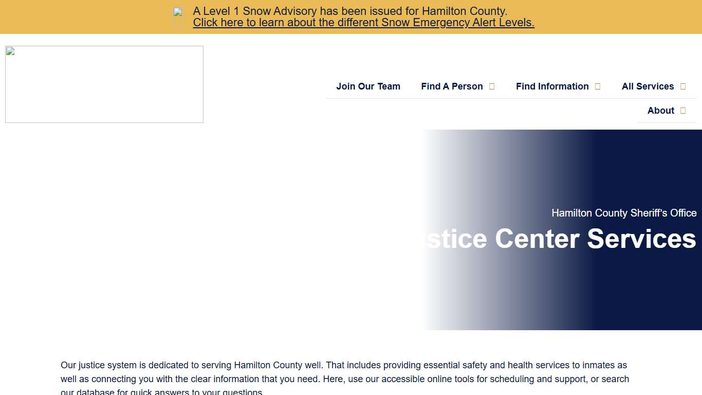 Hamilton County Inmate Services Search & Visitation Information